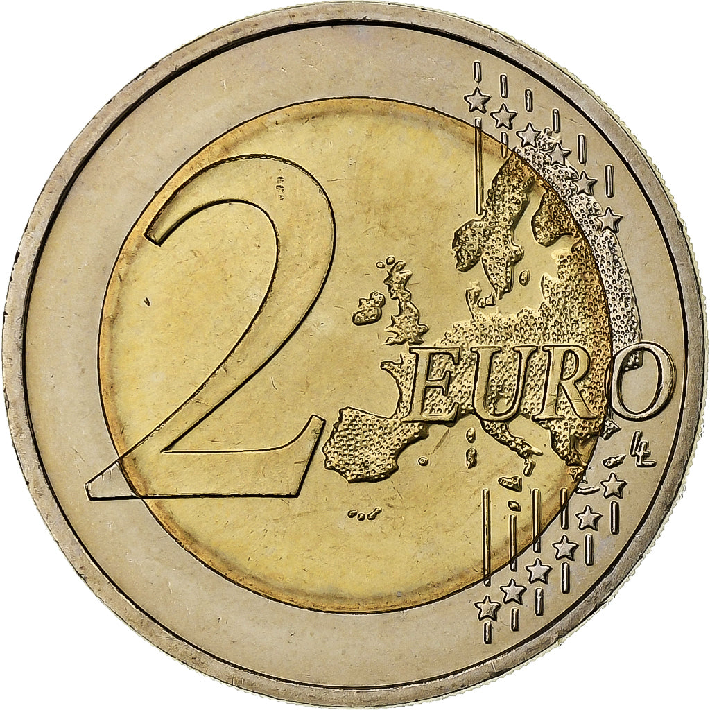 Germany, 2 Euro, Hamburg, 2008, Berlin, Bi-Metallic, MS(63)