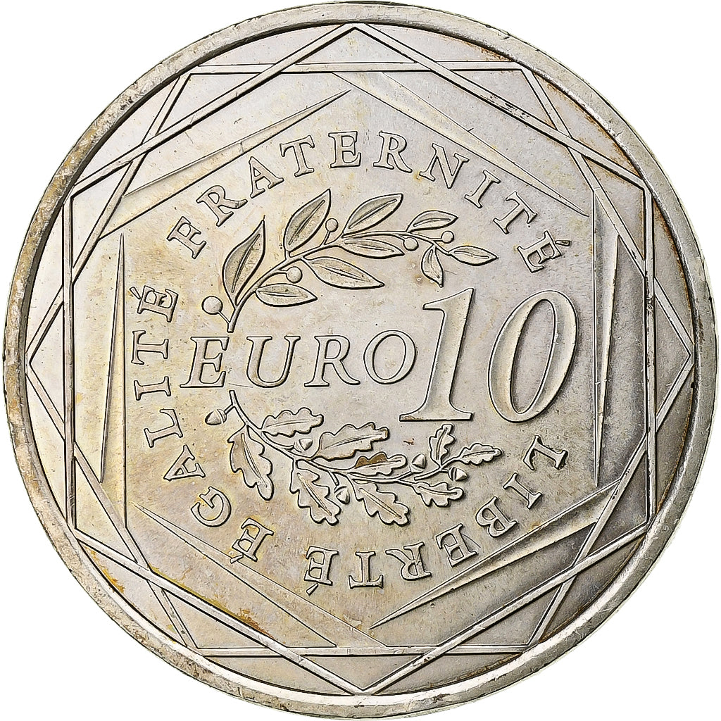 Frankreich, 10 Euro, Semeuse, 2009, MDP, Silber, VZ+