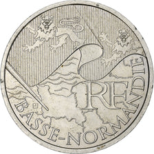 France, 10 Euro, Basse-Normandie, 2010, MDP, Silver, MS(60-62)