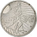 France, 15 Euro, Semeuse, 2008, MDP, Silver, AU(55-58)