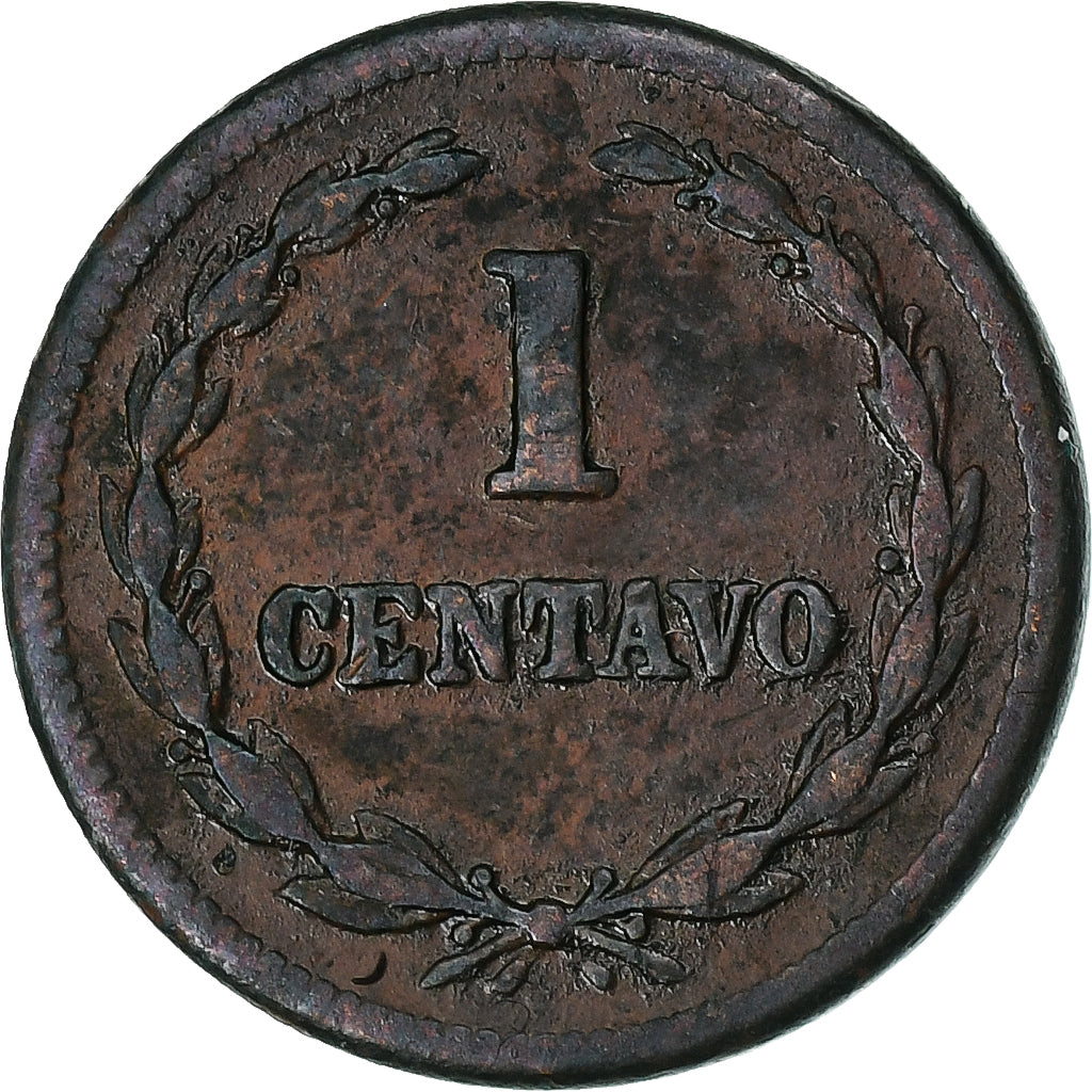 El Salvador, Centavo, 1952, San Francisco, Copper, VF(20-25)