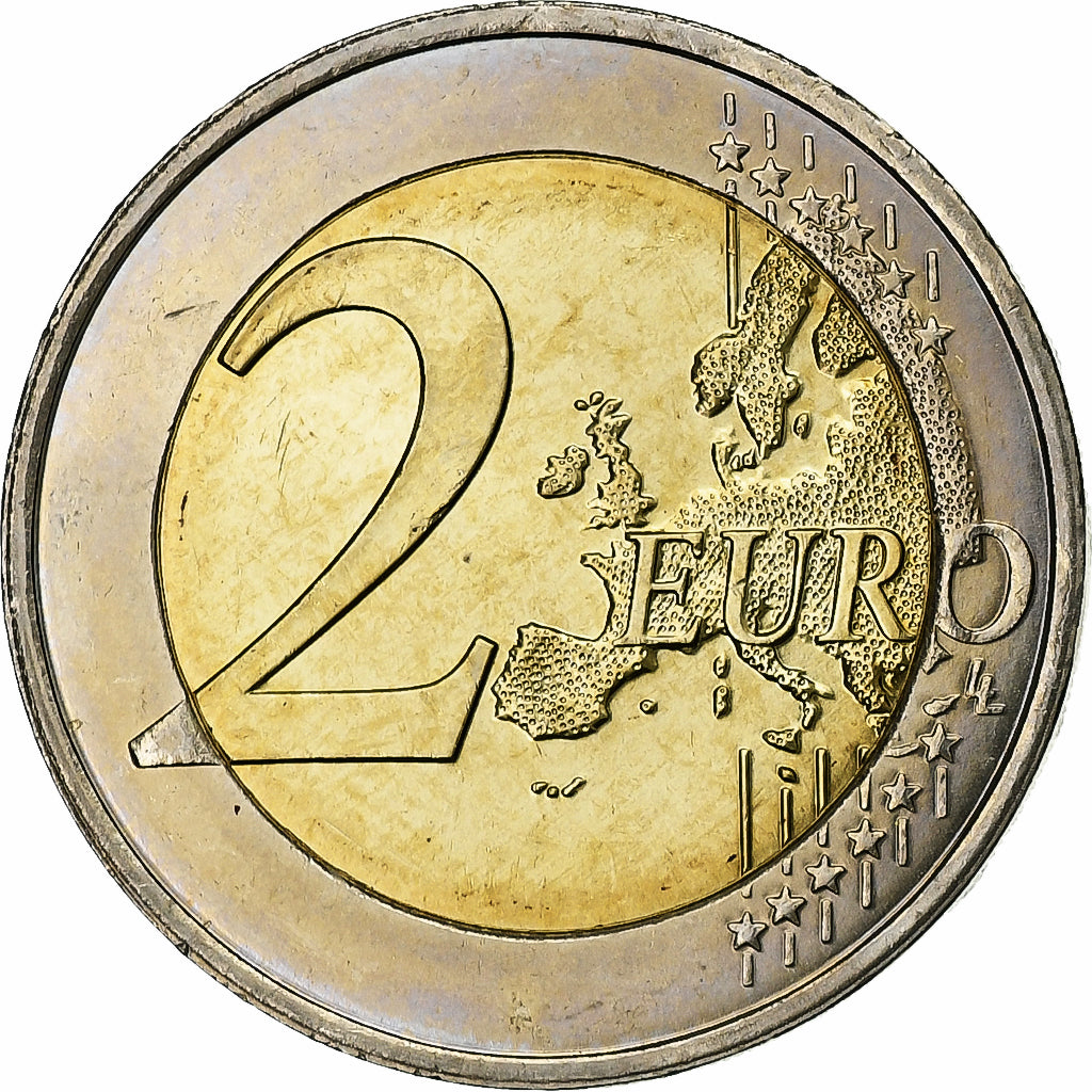 Malta, 2 Euro, 2008, Pessac, Bimetálico, MS(63)