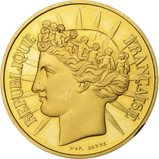 France, 100 Francs, Fraternité, 1988, MDP, Gold, MS(63)