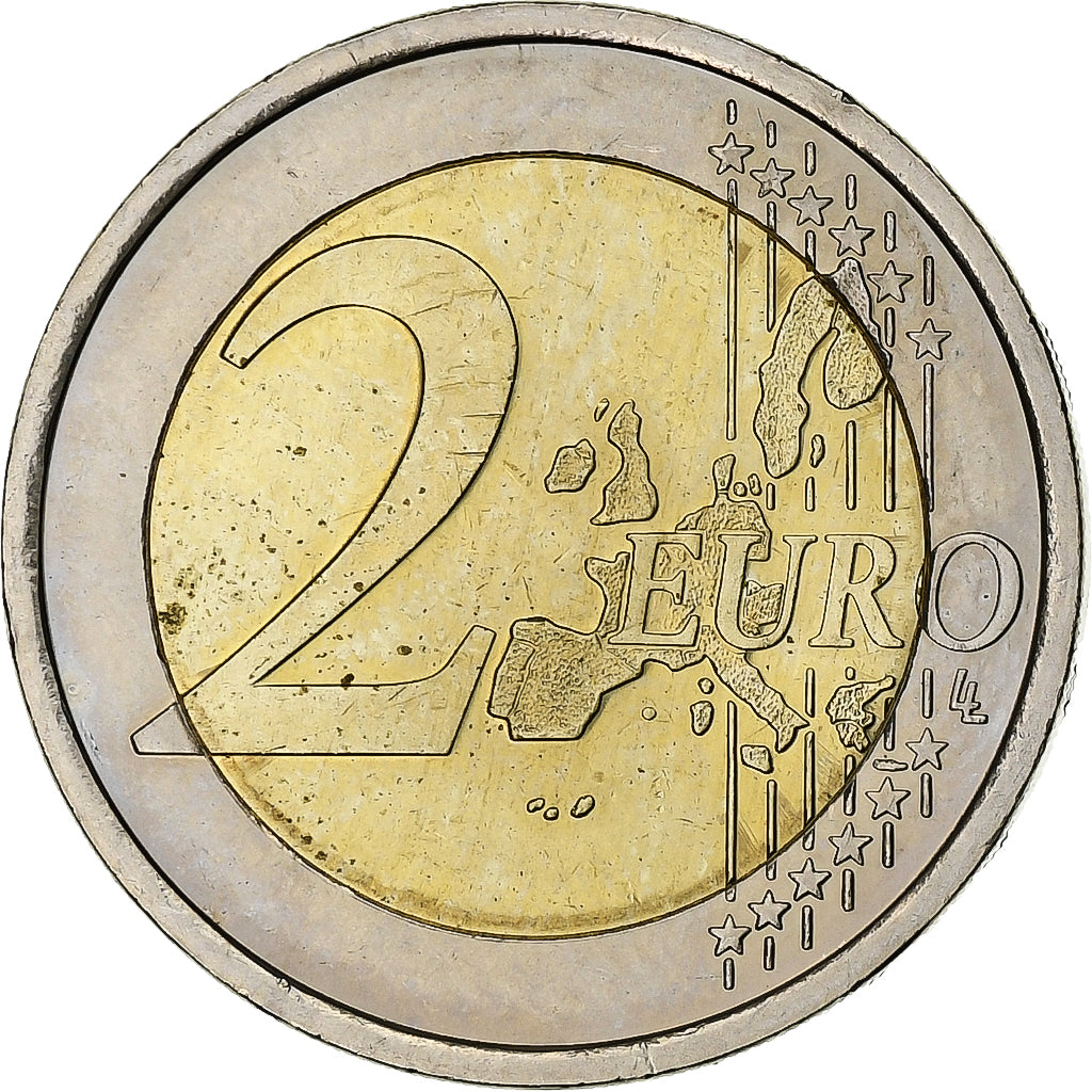 Finland, 2 Euro, Enlargement of EU, 2004, Vantaa, Bi-Metallic, AU(55-58)