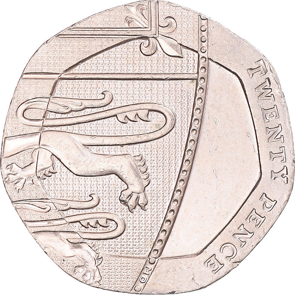 Coin, Great Britain, 20 Pence, 2008