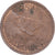 Moneda, Gran Bretaña, Farthing, 1954