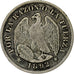 Chile, 20 Centavos, 1892, Santiago, Plata, BC+