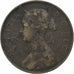 NEWFOUNDLAND, Victoria, Cent, 1880, London, Bronze, S