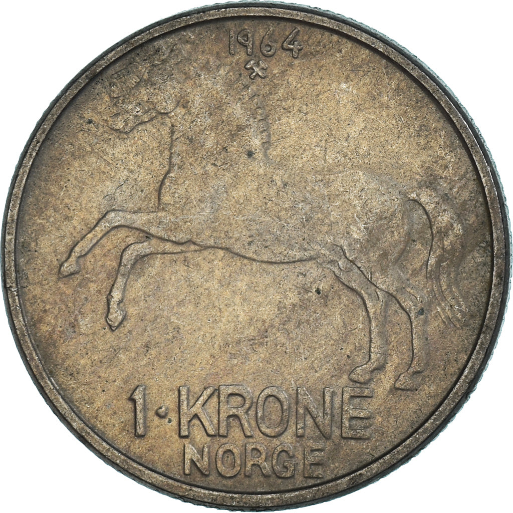 Moeda, Noruega, Krone, 1964