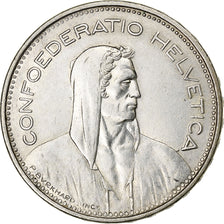 Switzerland, 5 Francs, Herdsman, 1965, Bern, Silver, AU(50-53)