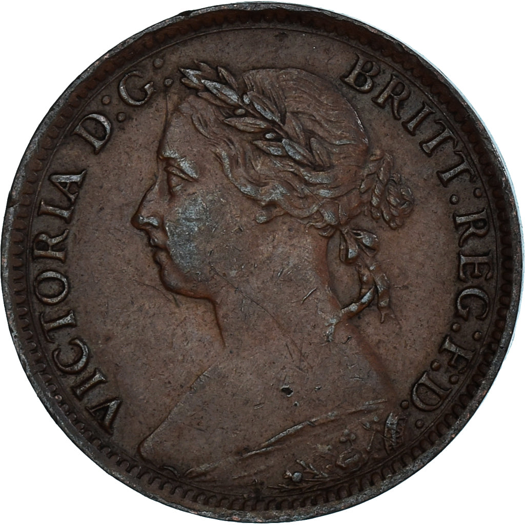 Moneta, Wielka Brytania, Farthing, 1885