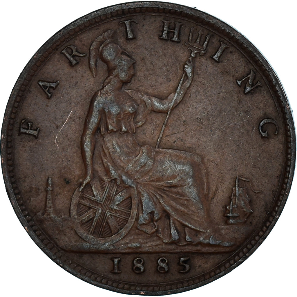 Moneta, Wielka Brytania, Farthing, 1885