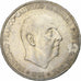 Spain, Francisco Franco, 100 Pesetas, 1968, Madrid, Silver, AU(50-53)