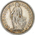 Suiza, Franc, Helvetia, 1908, Bern, Plata, MBC+