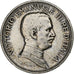 Italia, Vittorio Emanuele III, 2 Lire, 1916, Rome, Argento, MB