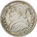 Papal States, Pius IX, 10 Soldi, 1869, Rome, Silver, VF(30-35)