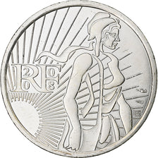 France, 5 Euro, Semeuse, 2008, MDP, Silver, MS(63)
