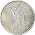 Francja, 10 Euro, Semeuse, 2009, MDP, Srebro, MS(63)
