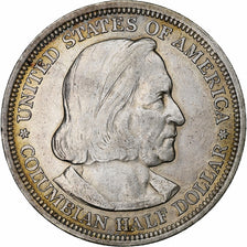 United States, Half Dollar, Columbian Exposition, 1893, Philadelphia, Silver