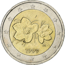 Finlandia, 2 Euro, 1999, Vantaa, Bimetálico, MBC