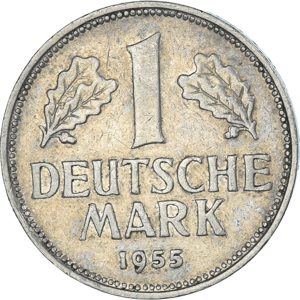 Moneda, Alemania, Mark, 1955