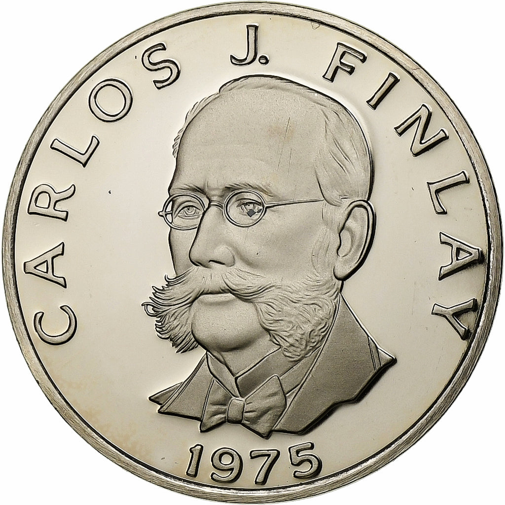 Panama, 5 Centesimos, 1975, Franklin Mint, Proof, Copper-Nickel Clad Copper