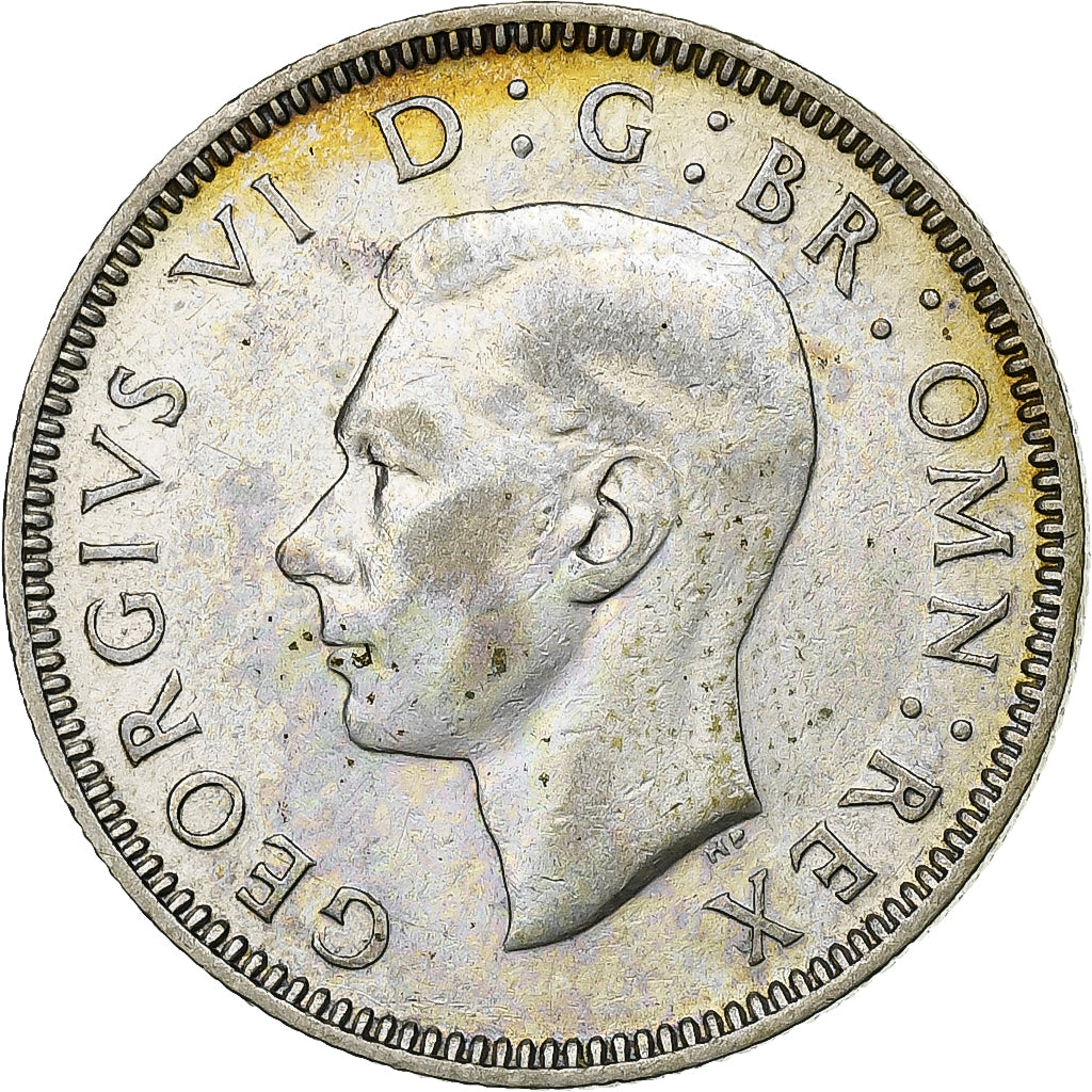 Gran Bretagna, George VI, Shilling, 1943, London, Argento, SPL-
