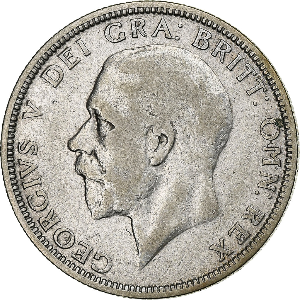 Great Britain, George V, Florin, 1929, London, Silver, VF(30-35)