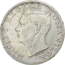 Romania, Mihai I, 500 Lei, 1944, Bucharest, Silver, AU(50-53)