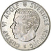Suécia, Gustaf VI, 5 Kronor, 1955, Stockholm, Prata, AU(55-58)