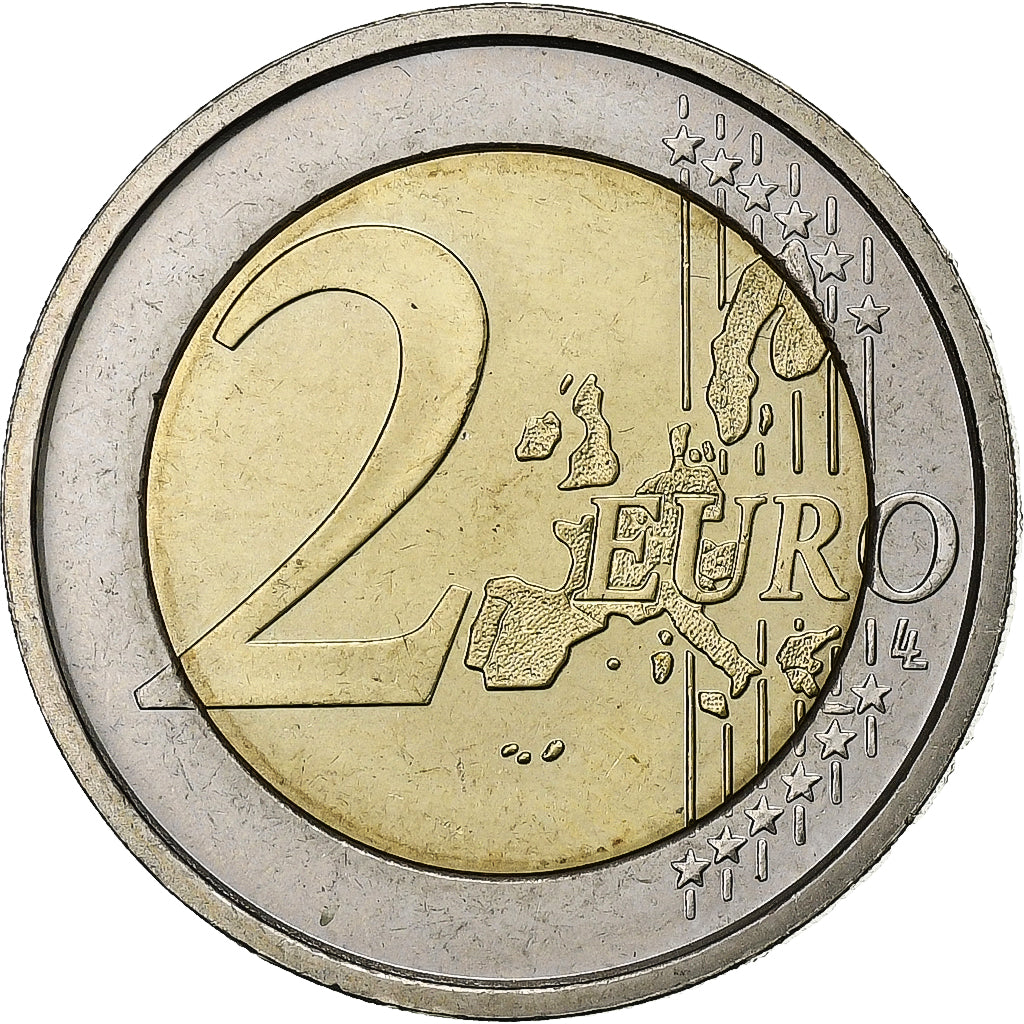 Vatican, 2 Euro, Foundation of the Vatican, 75th Anniversary, 2004, Rome