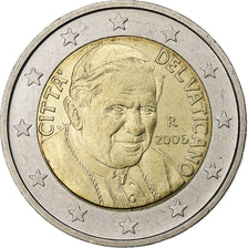 Watykan, Benedict XVI, 2 Euro, 2006, Rome, Bimetaliczny, AU(55-58)