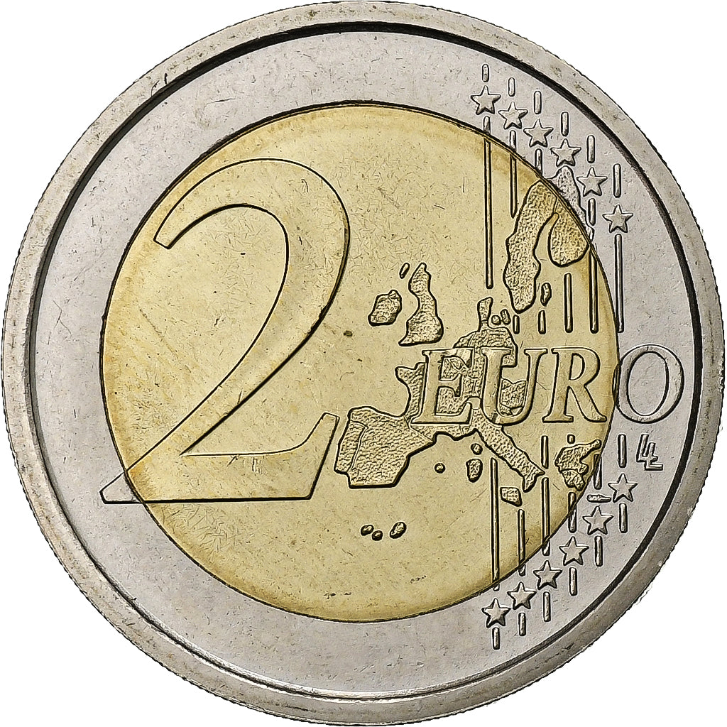 Watykan, Benedict XVI, 2 Euro, 2006, Rome, Bimetaliczny, AU(55-58)