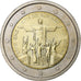 Vaticano, Francis I, 2 Euro, 28th World Youth Day, 2013, Rome, Bimetálico, EBC+