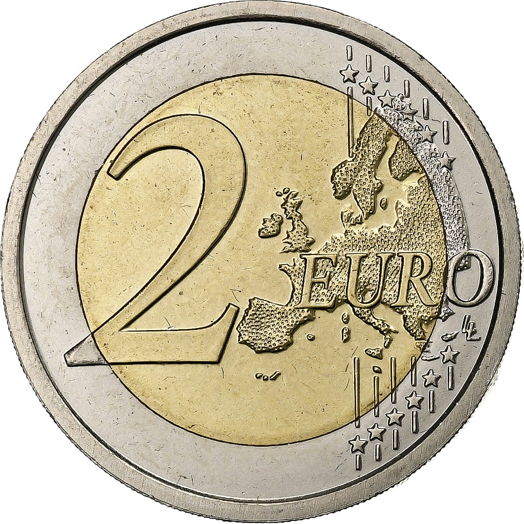 Vatican, Benedict XVI, 2 Euro, Jubilé de Saint Paul, 2008, Rome, Bimétallique