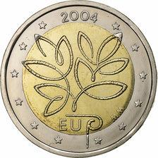 Finlande, 2 Euro, Élargement de l'U.E., 2004, Vantaa, Bimétallique, SPL