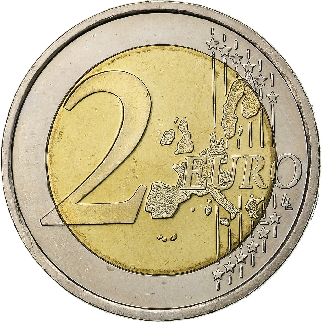 Finlande, 2 Euro, Élargement de l'U.E., 2004, Vantaa, Bimétallique, SPL