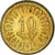 Moneta, Tunisia, 10 Millim, 2005