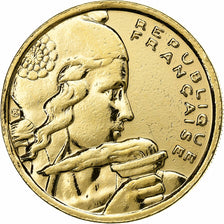 Francia, 100 Francs, Cochet, 1954, Paris, gold-plated coin, Rame-nichel, MB+