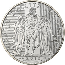 Frankrijk, 10 Euro, Hercule, 2012, MDP, Zilver, FDC