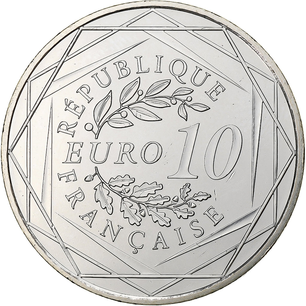 Frankrijk, 10 Euro, Hercule, 2012, MDP, Zilver, FDC