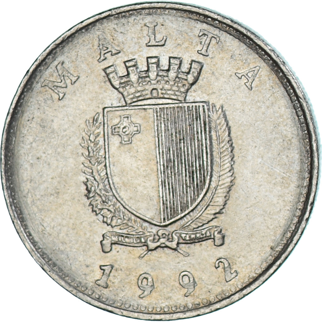 Moneta, Malta, 10 Cents, 1992