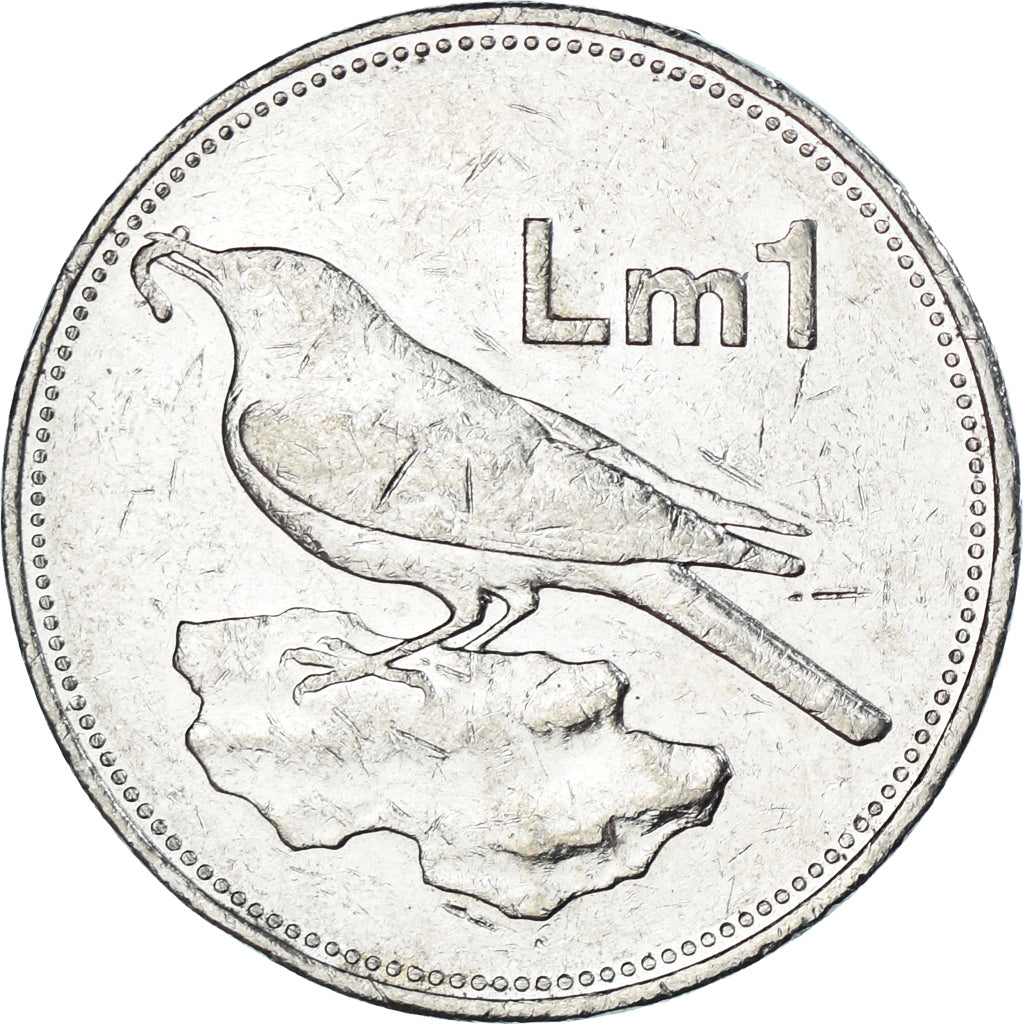 Moneta, Malta, Lira, 1986
