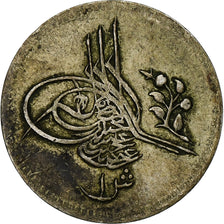 Ägypten, Abdul Hamid II, 1 Kurush, AH 1293/1876, Silber, S+