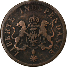 Haiti, Faustin Ier, 2 Centimes, 1850, Copper, VF(20-25)