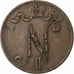 Finnland, Nicolas II, 5 Pennia, 1917, Helsinki, Kupfer, S+