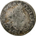 Francia, Louis XIV, 4 Sols aux 2 L, 1691, Paris, Plata, BC+, Gadoury:106