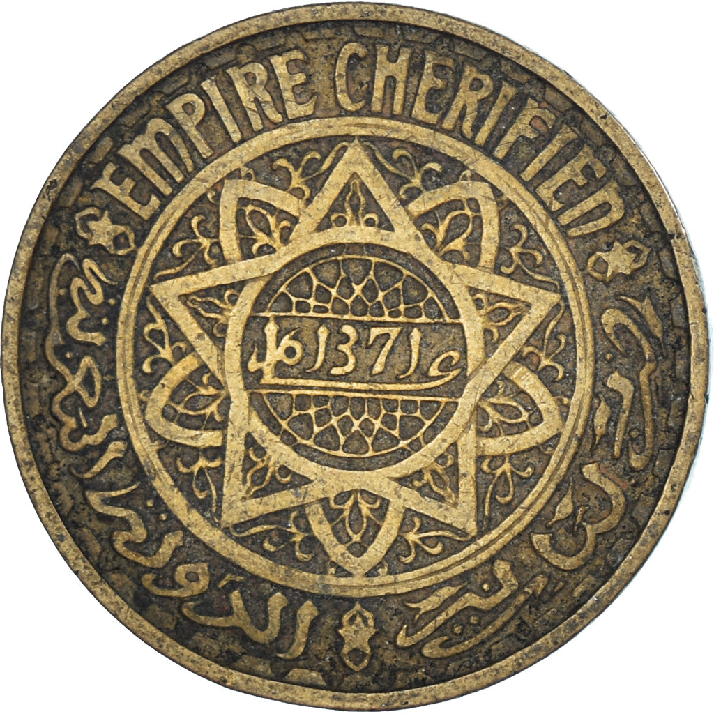 Monnaie, Maroc, 50 Francs, 1371