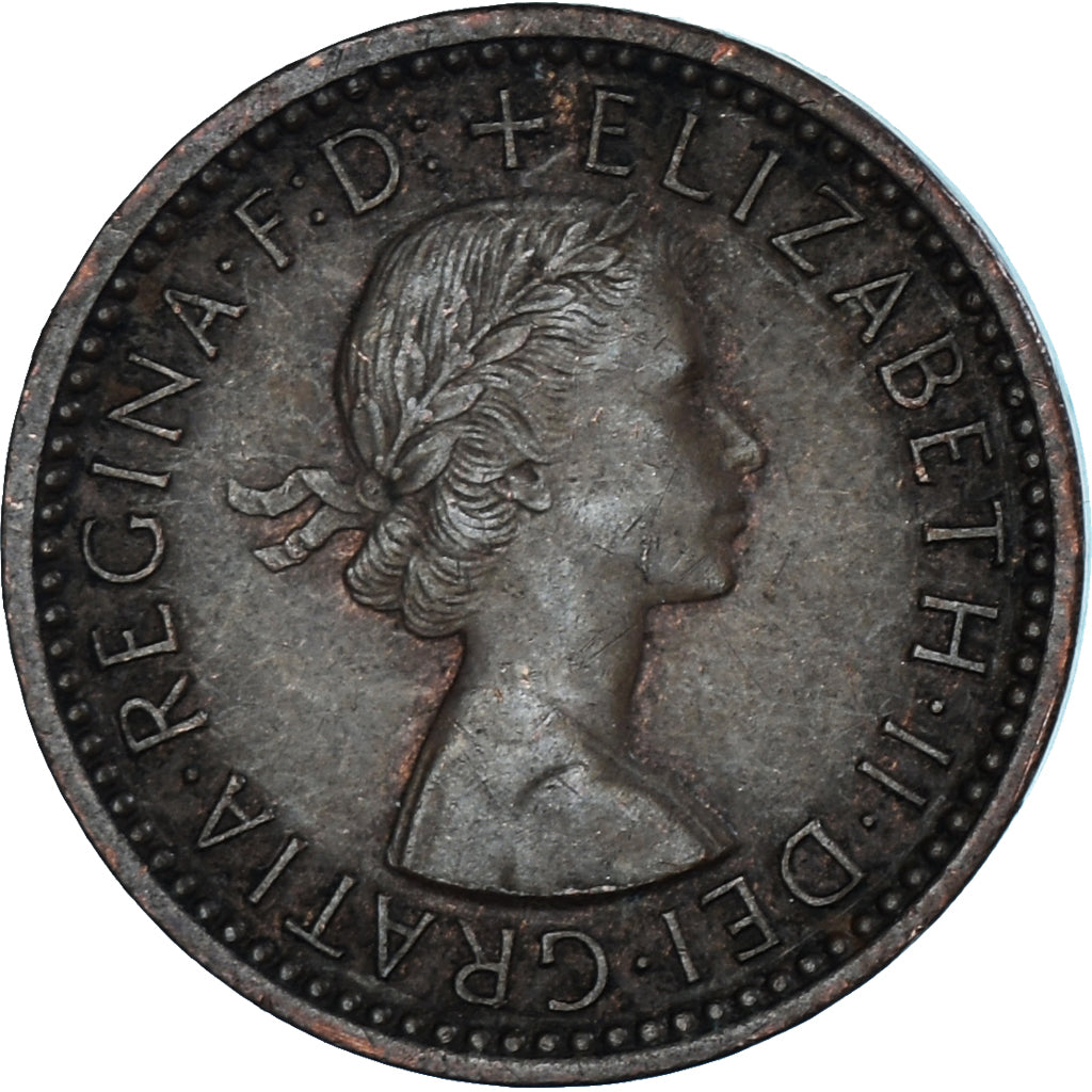 Moneta, Gran Bretagna, Farthing, 1955