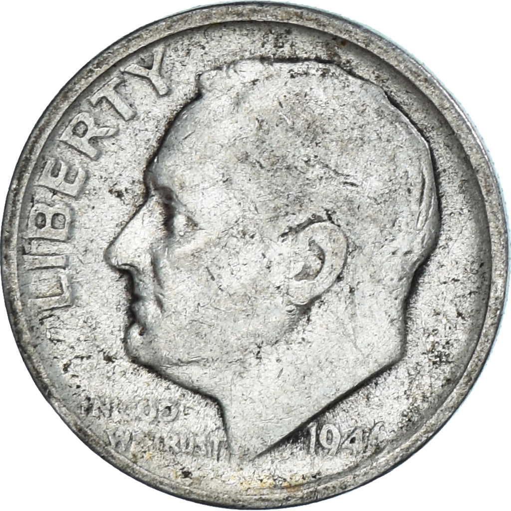 Münze, Vereinigte Staaten, Dime, 1946